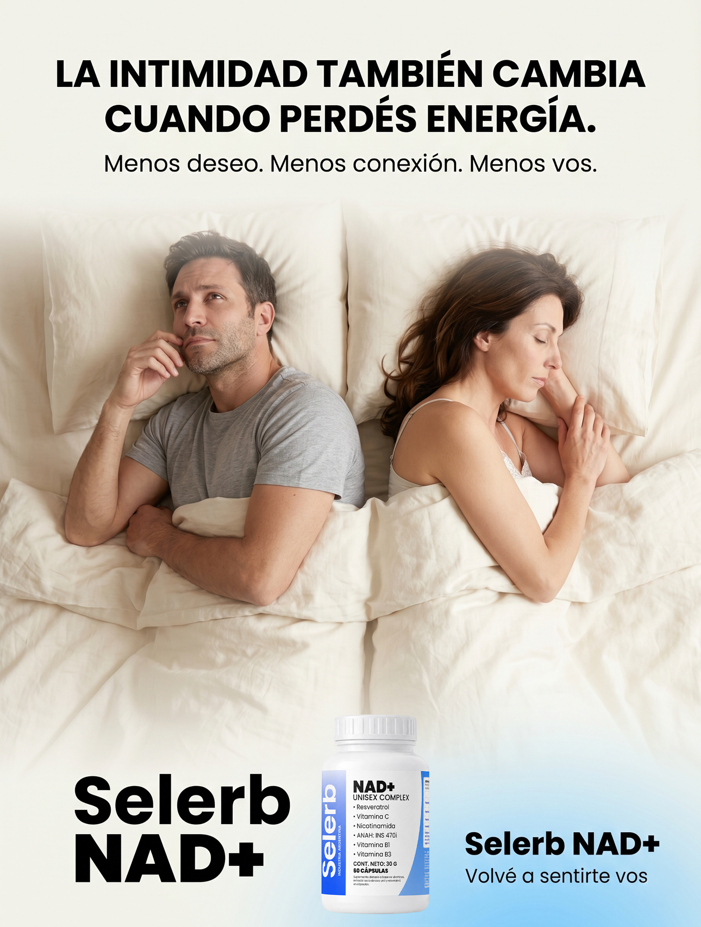 LA FUENTE DE LA ENERGÍA MASCULINA | Selerb NAD+