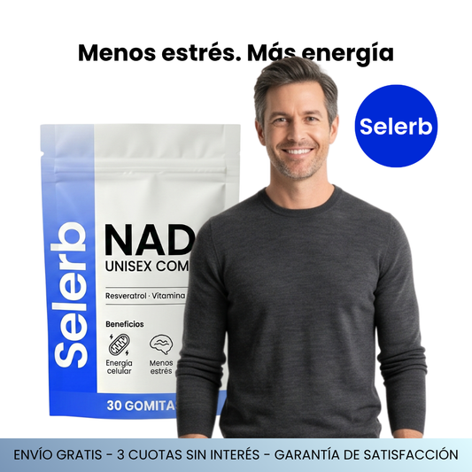 SELERB NAD+ GOMITAS | REJUVENECE TU ENERGÍA